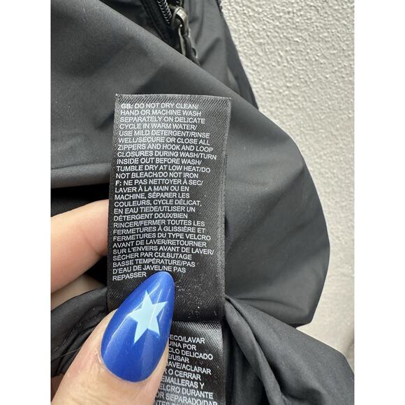 The North Face Mens Jacket Size Large Black Nuptse 700 Goose Down Puffer Zip Up - Picture 10 of 15